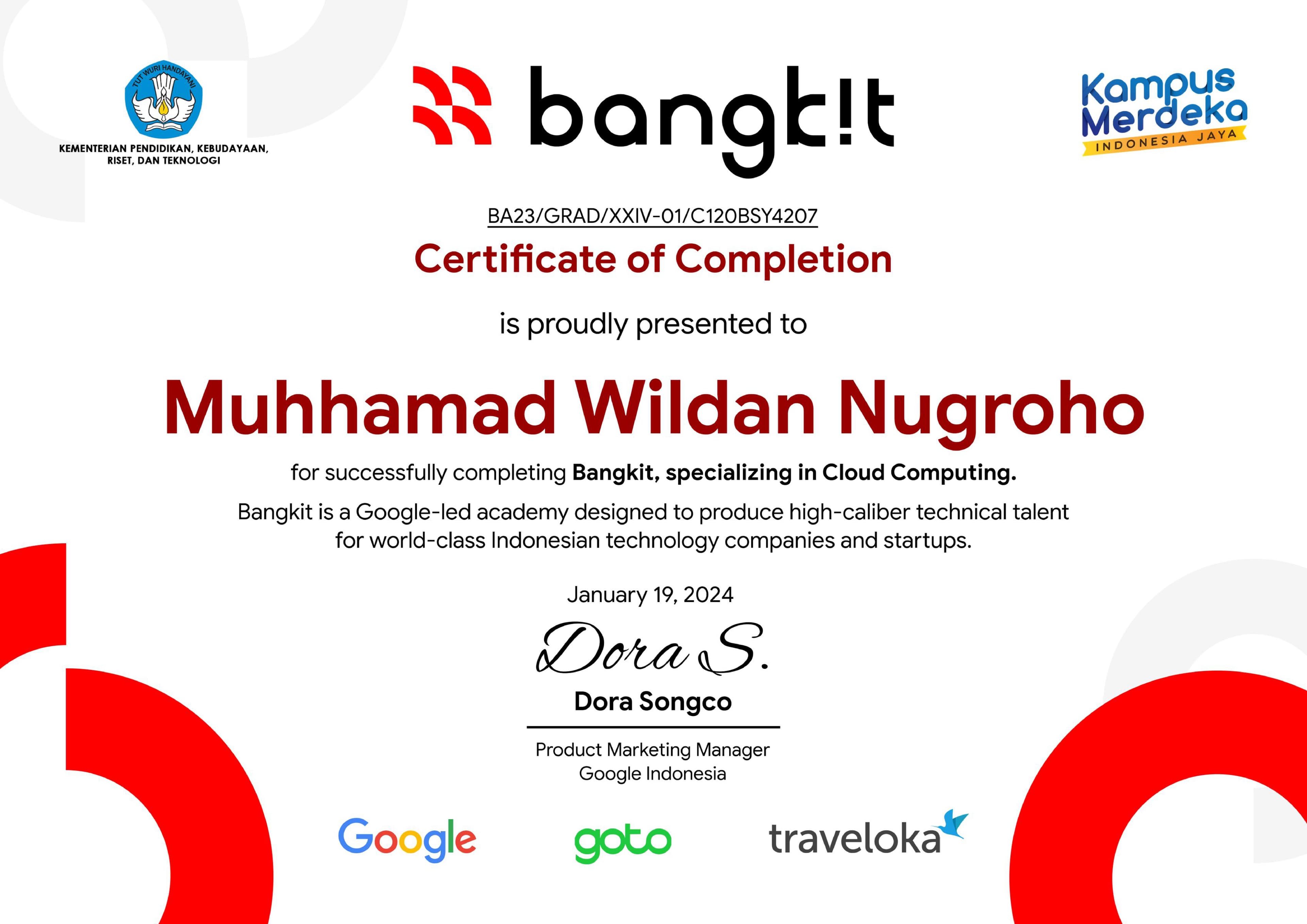 Cloud Computing Certificate